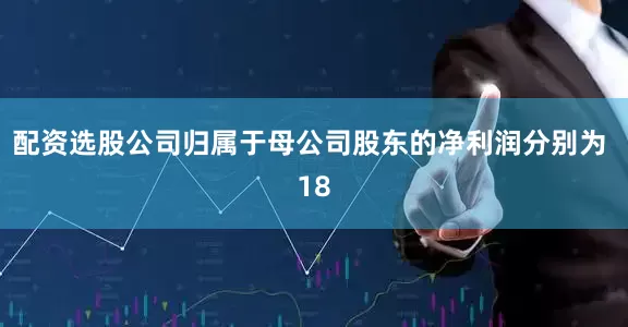 配资选股公司归属于母公司股东的净利润分别为 18