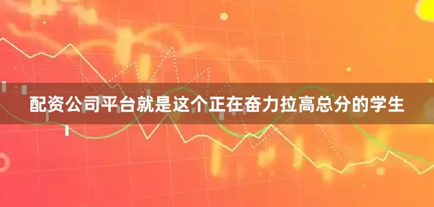 配资公司平台就是这个正在奋力拉高总分的学生